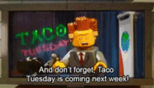 lego tacos taco taco tuesday