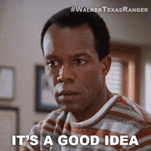Its A Good Idea James Trivette GIF - Its A Good Idea James Trivette Walker Texas Ranger GIFs