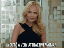 You'Re A Very Attractive Woman GIF - Kristin Chenoweth Attractive Cutie GIFs