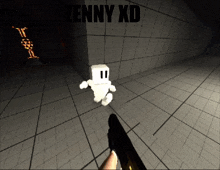 a screenshot of a video game with the name zenny xd on the top