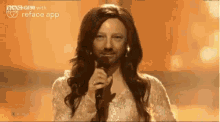 Gene Endrody Conchita Wurst GIF - Gene Endrody Conchita Wurst Eurovision GIFs