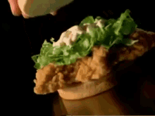 kfc big crunch sandwich kentucky fried chicken fast food