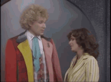 numberoneroseschlossbergstan hug sixth doctor and peri six and peri doctor who