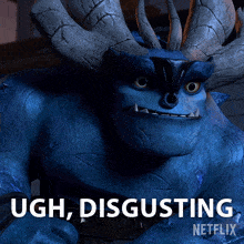 Ugh Disgusting Draal GIF - Ugh Disgusting Draal Trollhunters Tales Of Arcadia GIFs