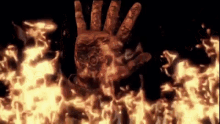 Burning Hand On Fire GIF