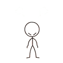 frustrated stick figure