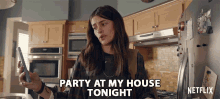 Party At My House Tonight Erin Naird GIF - Party At My House Tonight Erin Naird Diana Silvers GIFs