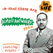langston hughes quote discovered in life ways of getting almost anywhere really want to go