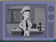 Barney Fife Shrug GIF - Barney Fife Shrug The Simpsons GIFs