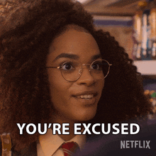 You'Re Excused Elle Argent GIF - You'Re Excused Elle Argent Heartstopper GIFs