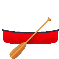 Canoe Travel Sticker - Canoe Travel Joypixels Stickers