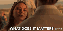 What Does It Matter Madelyn Cline GIF - What Does It Matter Madelyn Cline Sarah Cameron GIFs