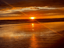 Sunset Beach Sunset La Playa Sunset GIF