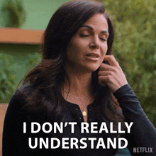 I Don'T Really Understand Lisa Trammell GIF - I Don'T Really Understand Lisa Trammell Lana Parrilla GIFs