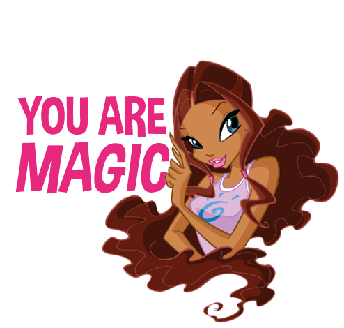 Layla Aisha Sticker - Layla Aisha Winx Stickers