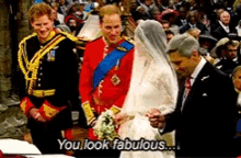 Will And Kate Royal Wedding GIF - Will And Kate Royal Wedding In Awe GIFs