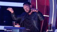 Hands Up The Voice GIF - Hands Up The Voice Surrender GIFs