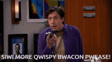 Qwispy Bacon Barry Kripke GIF - Qwispy Bacon Barry Kripke Kripke GIFs