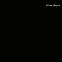 a cartoon of a woman with green hair and a beard has the name bronshyne on the bottom