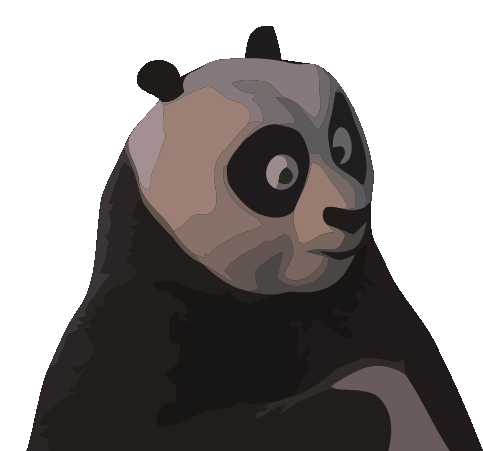 Confused Confused Panda Sticker - Confused Confused Panda Panda Stickers