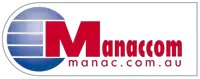 a logo for manacom manac.com.au is displayed on a white background