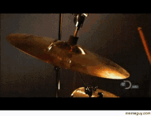 Cymbal Hit In Slow Motion GIF - Cymbal Drums Music GIFs