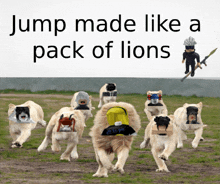 Like A Pack Of Lions GIF - Like A Pack Of Lions GIFs