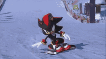 Shadow The Hedgehog Hoverboard GIF - Shadow The Hedgehog Hoverboard The Moves GIFs