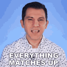 Everything Matches Up Perfectly Shane Luis GIF - Everything Matches Up Perfectly Shane Luis Rerez GIFs