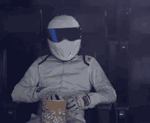 popcorn theatre movie watching helmet stormtrooper