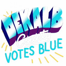 vote blue im voting blue georgia ga go vote