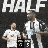 Fulham F.C. (0) Vs. Newcastle United F.C. (3) Half-time Break GIF - Soccer Epl English Premier League GIFs