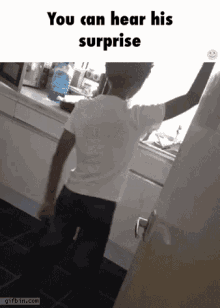 You Can Hear His Surprise GIF - Dancing Funny Kid GIFs