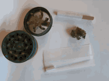Roll Joint Grinder GIF - Roll Joint Grinder Marijuana GIFs