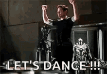 Dance Iron Man GIF - Dance Iron Man Lets Dance GIFs