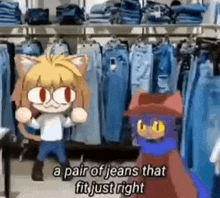 Neco Arc A Pair Of Jeans GIF - Neco Arc A Pair Of Jeans GIFs