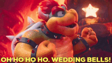 Mario Movie Bowser GIF - Mario Movie Bowser Wedding Bells GIFs