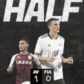 Aston Villa F.C. (1) Vs. Fulham F.C. (0) Half-time Break GIF - Soccer Epl English Premier League GIFs