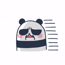 gloomy panda