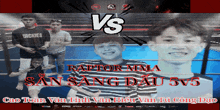 a boxing match between raptor ninja and san sang dau 5v5