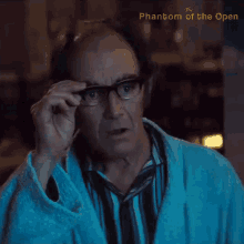 Taking Off Glasses Maurice Flitcroft GIF - Taking Off Glasses Maurice Flitcroft The Phantom Of The Open GIFs