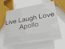 Live Laugh Love Apollo Apollo Kepler GIF
