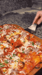 Pizza Square Pizza GIF - Pizza Square Pizza Meat Pizza GIFs