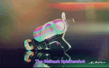 a picture of a gun with the words the glamorz splattershot written below it