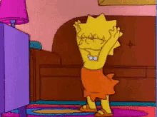 Friday Simpsons GIF - Friday Simpsons Lisa Simpson GIFs