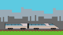 train railway speed city maglev