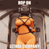 Hop On Lethal Company GIF - Hop On Lethal Company Hop On Lethal Lethal Company GIFs