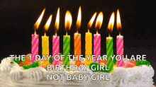 birthday janamdin birth cake candle