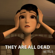 They Are All Dead Mrs Nunez GIF - They Are All Dead Mrs Nunez Trollhunters Tales Of Arcadia GIFs