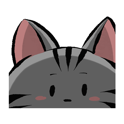 Cute Cat Sticker - Cute Cat Kitty Stickers